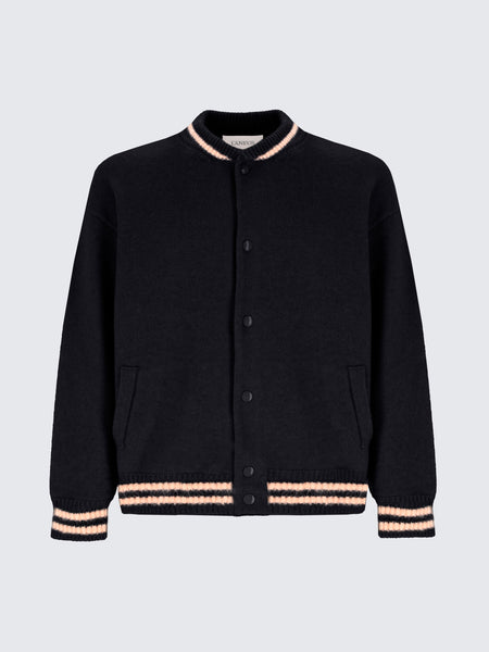 Varsity Cashmere Bomber