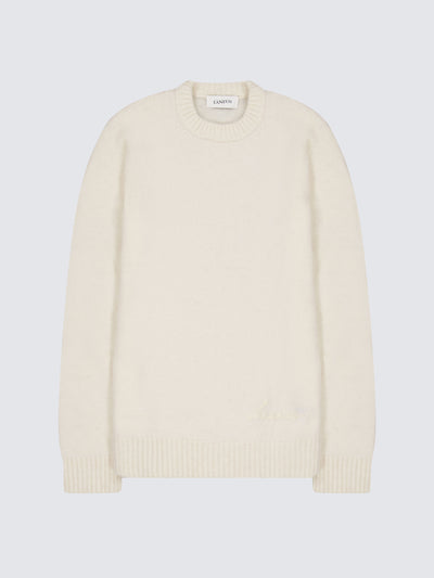 Maglia Girocollo In Alpaca