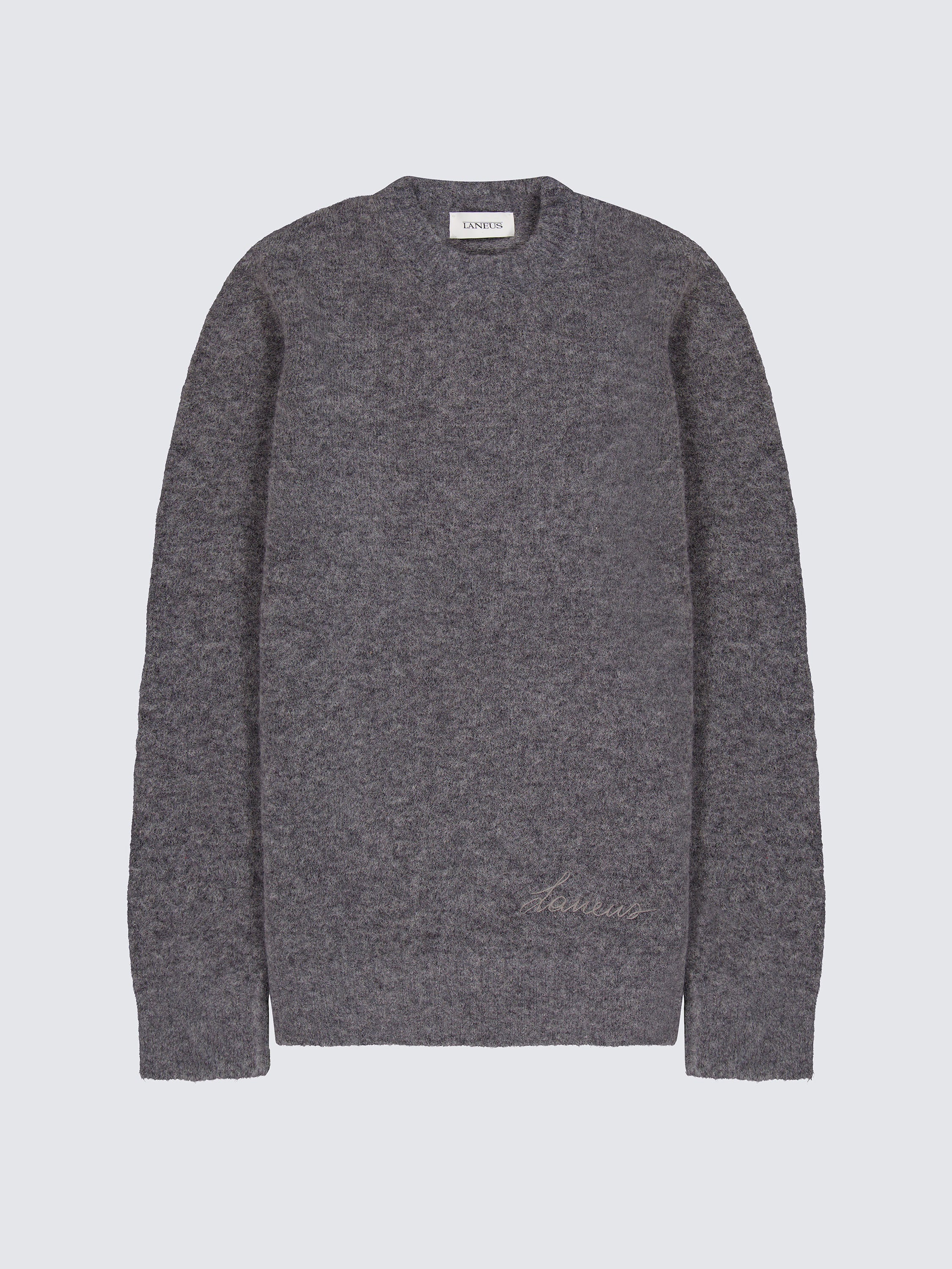 Maglia Girocollo In Alpaca