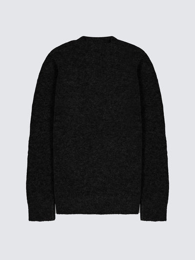 Maglia Girocollo In Alpaca