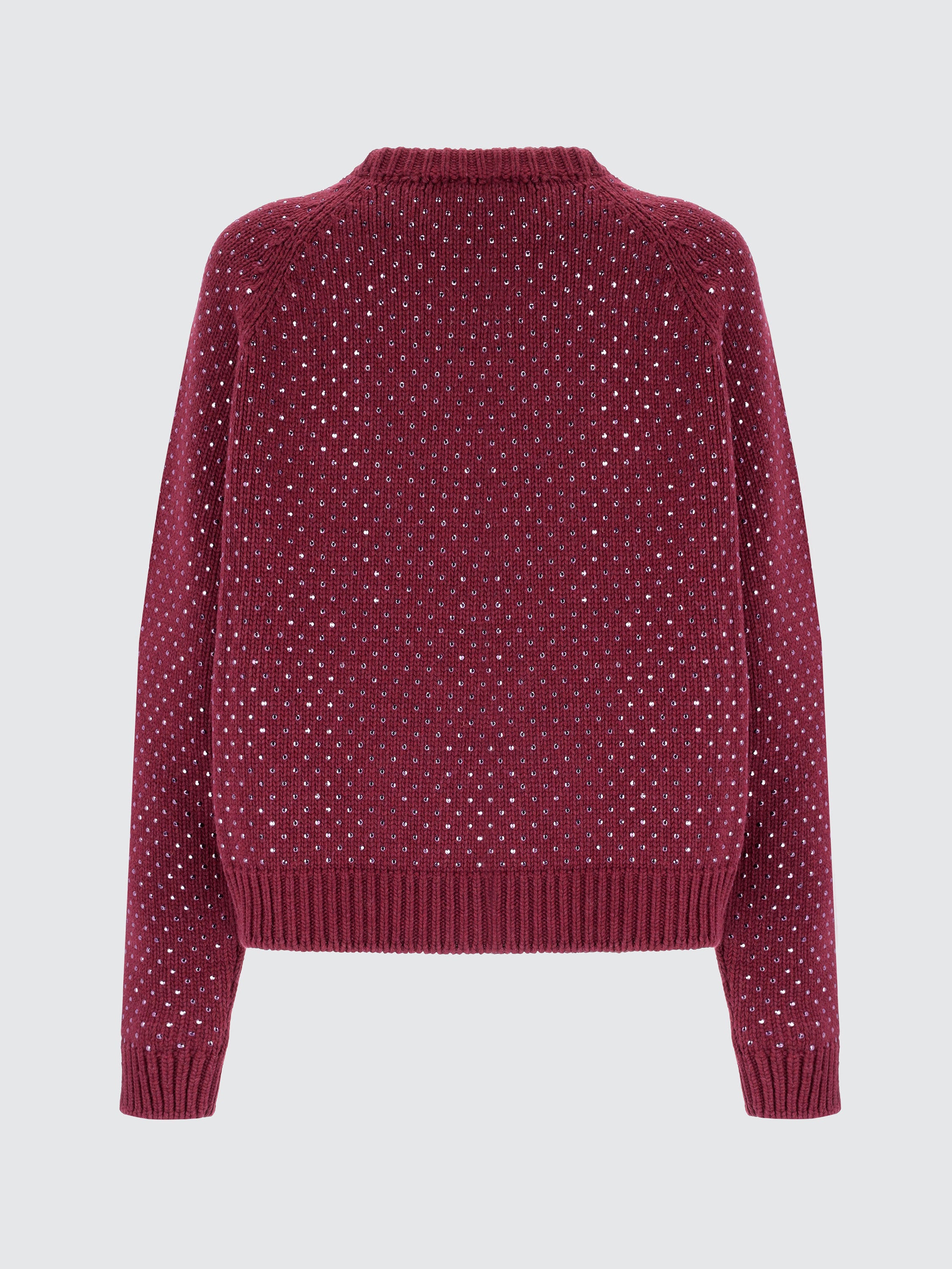 Hotfix Crystal Crewneck Sweater