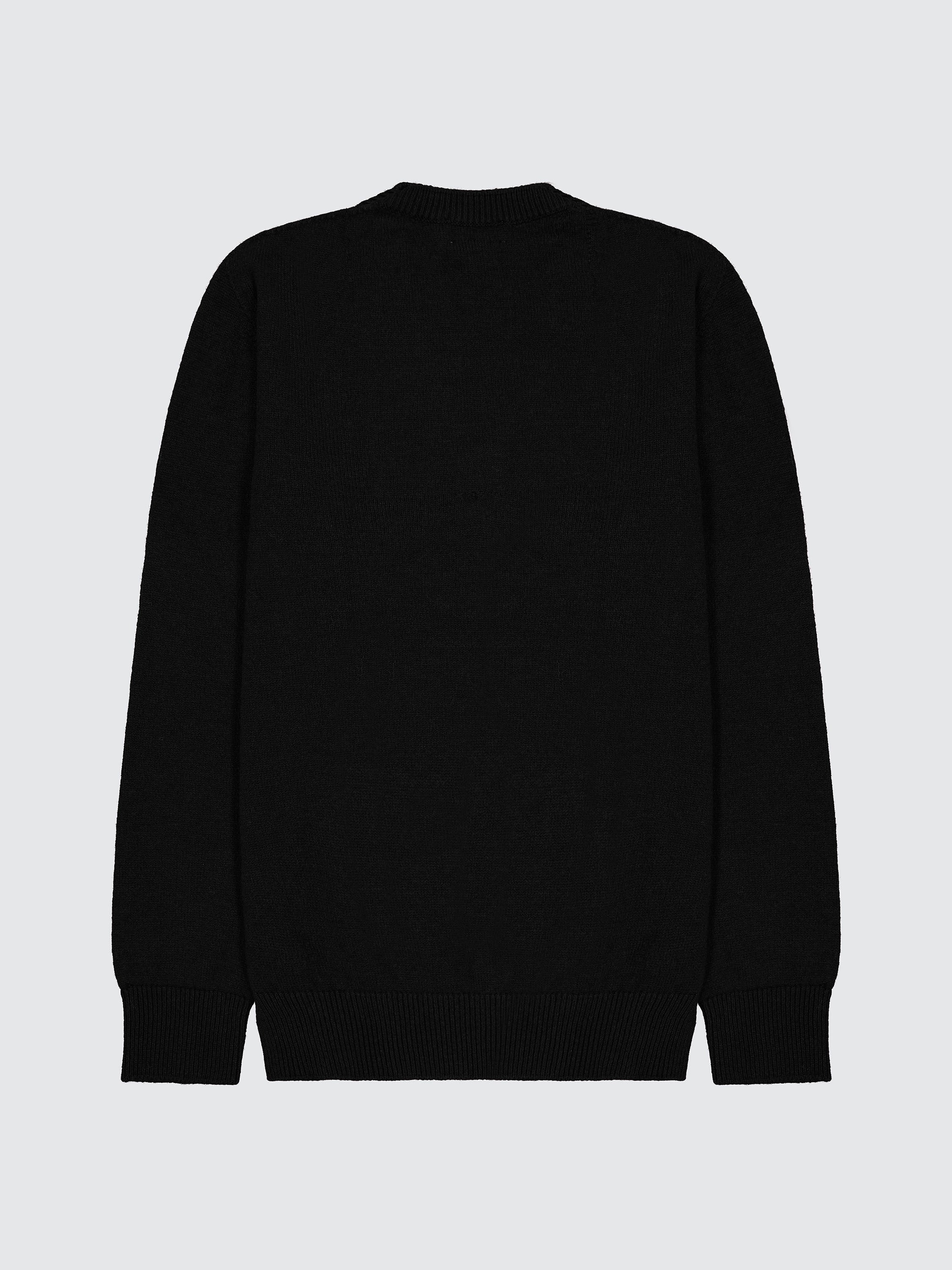 Merino Wool And Cashmere V-Neck Sweater