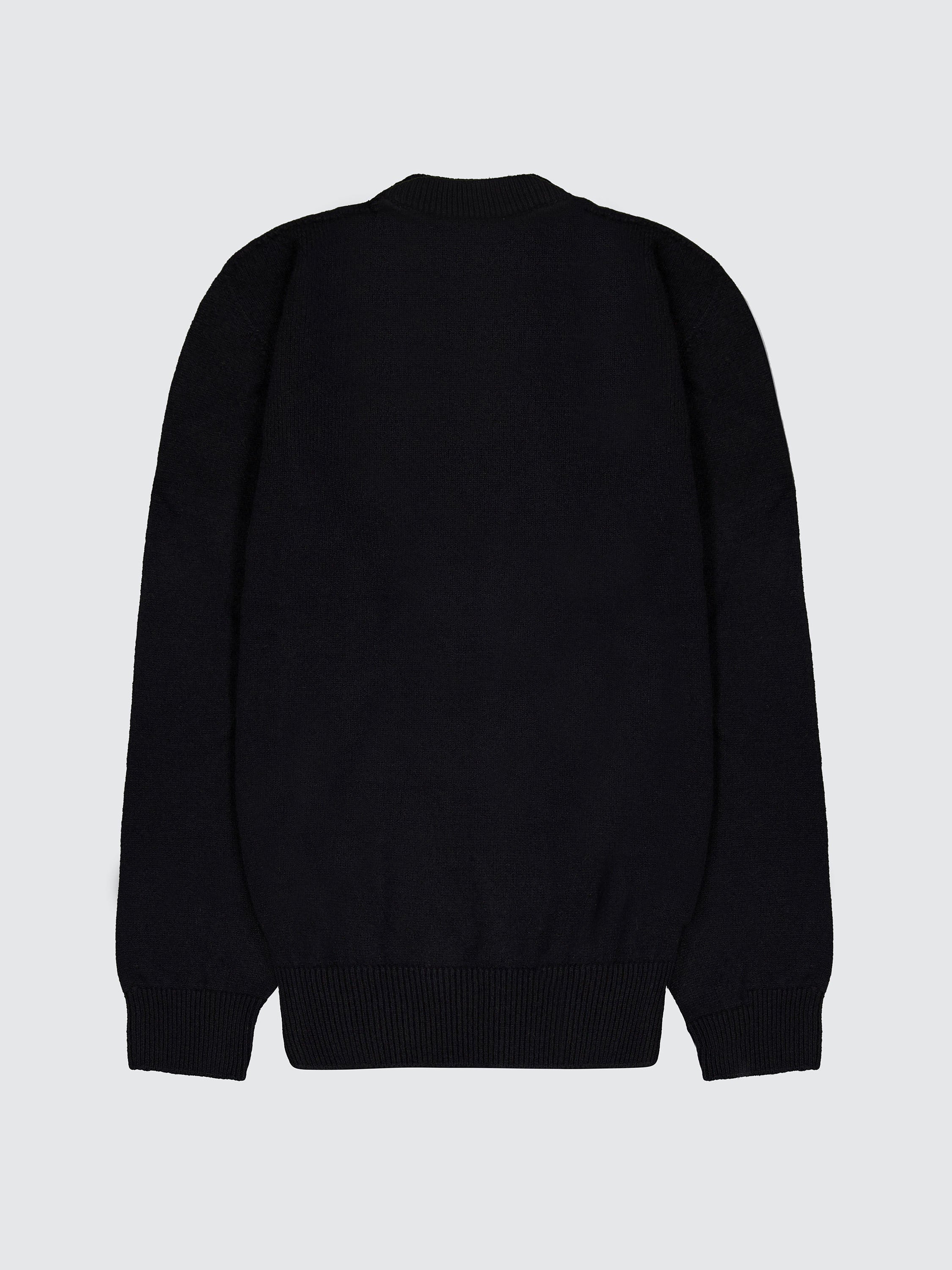 Merino Wool and Cashmere Crewneck Sweater