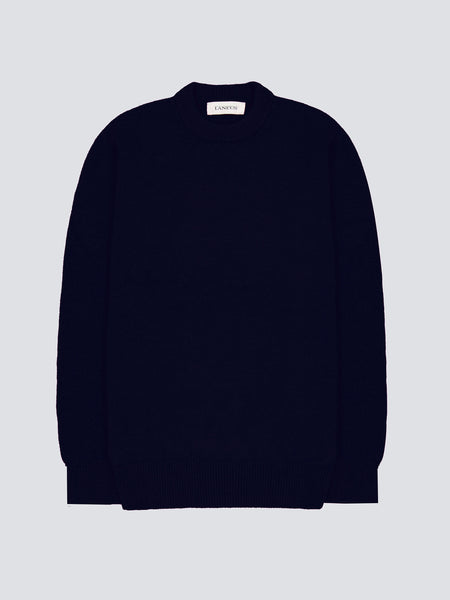 Merino Wool and Cashmere Crewneck Sweater