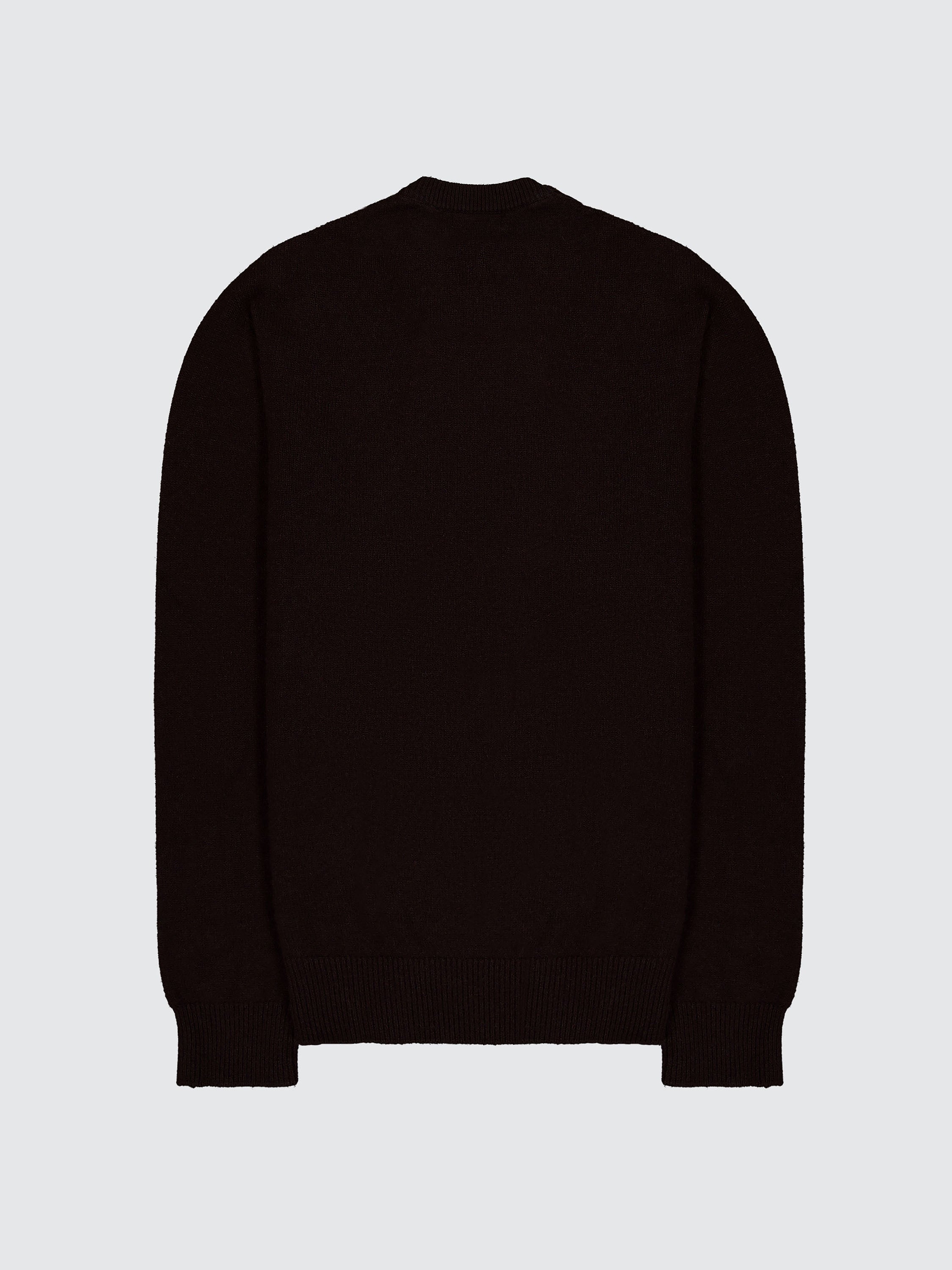 Merino Wool and Cashmere Crewneck Sweater