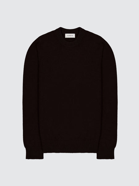 Merino Wool and Cashmere Crewneck Sweater