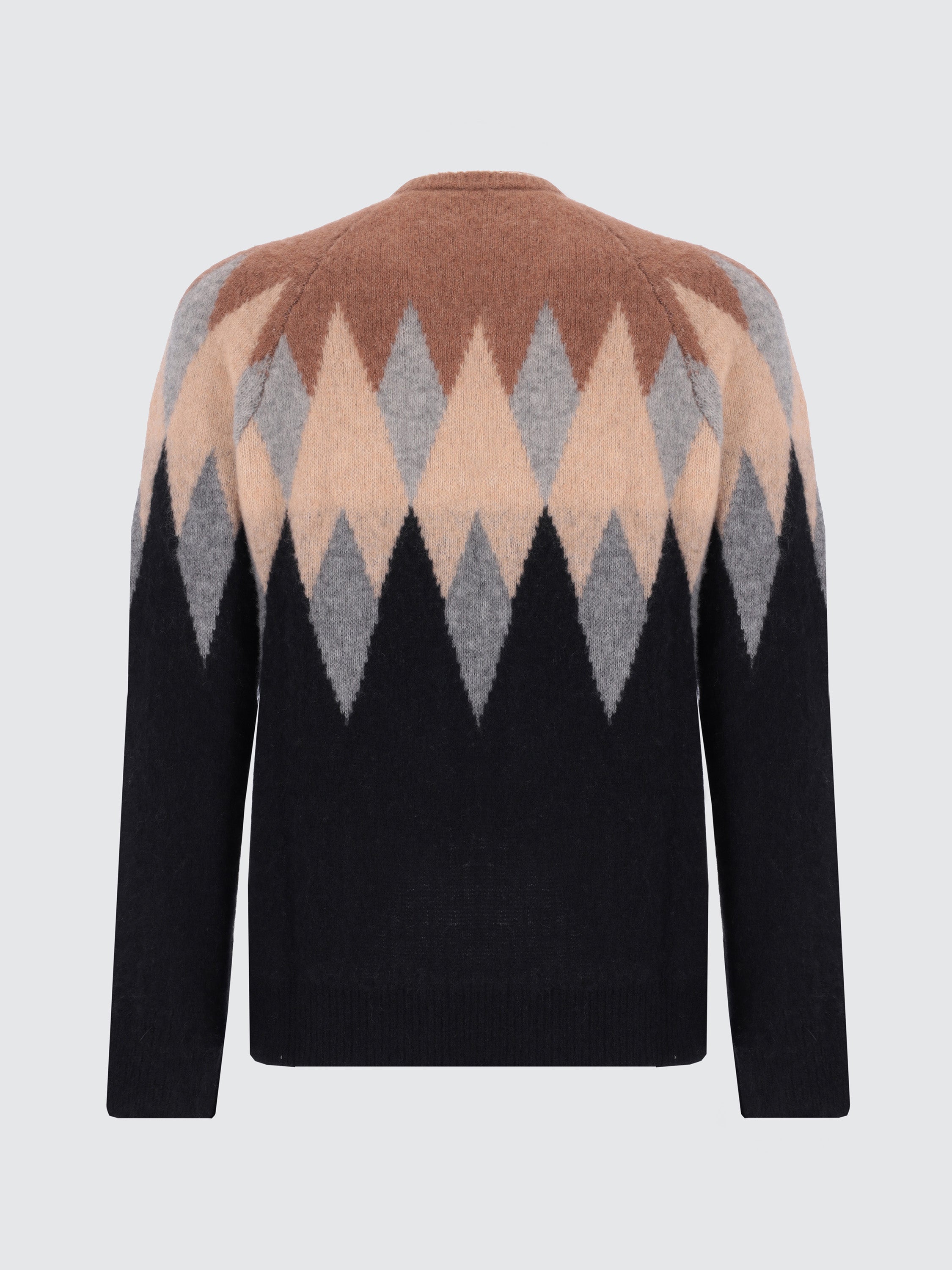 Argyle Cashmere and Silk Crewneck