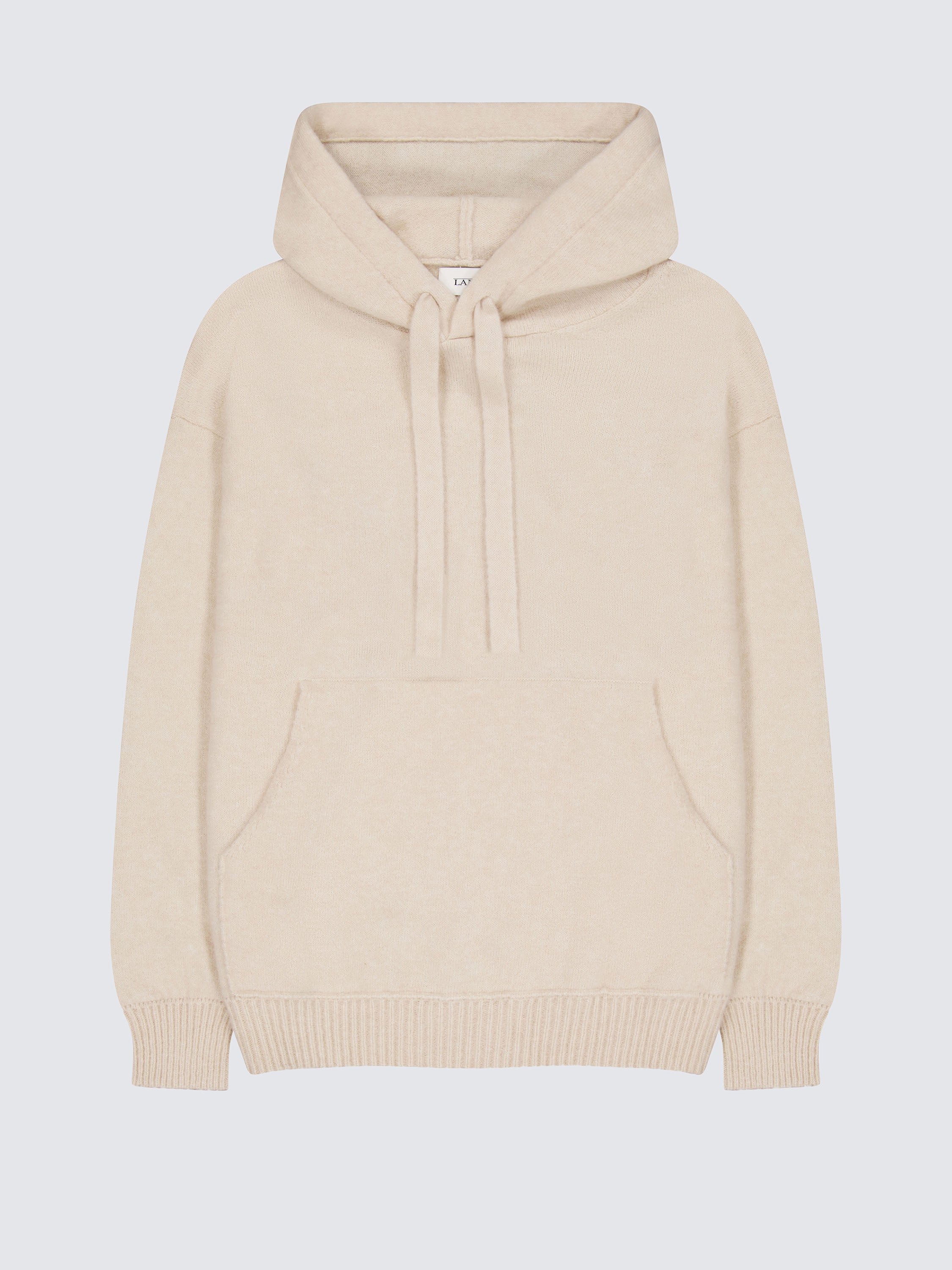 Maglia Cappuccio In Cashmere E Seta