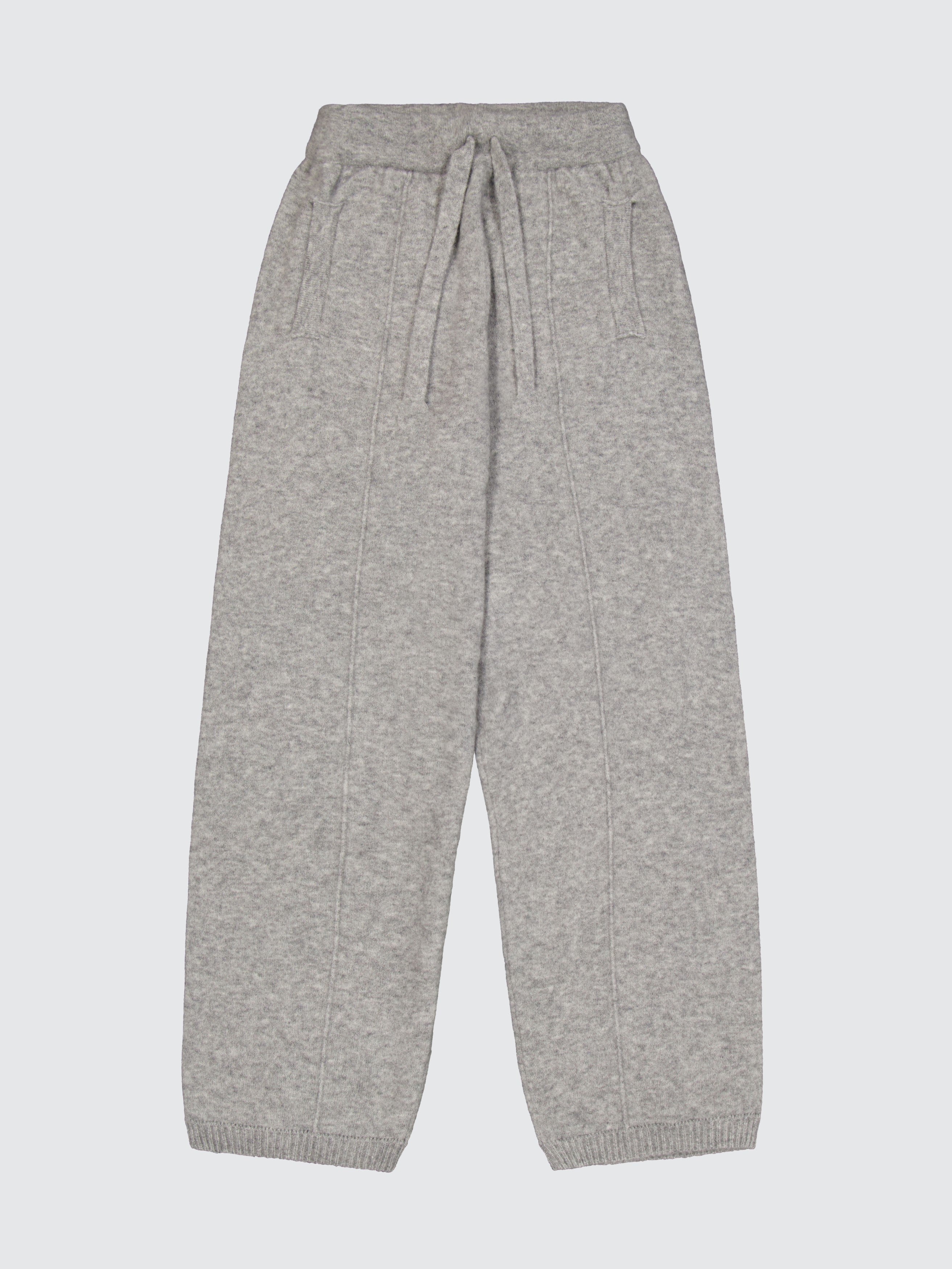 Pantalone Stile Tuta In Cashmere E Seta