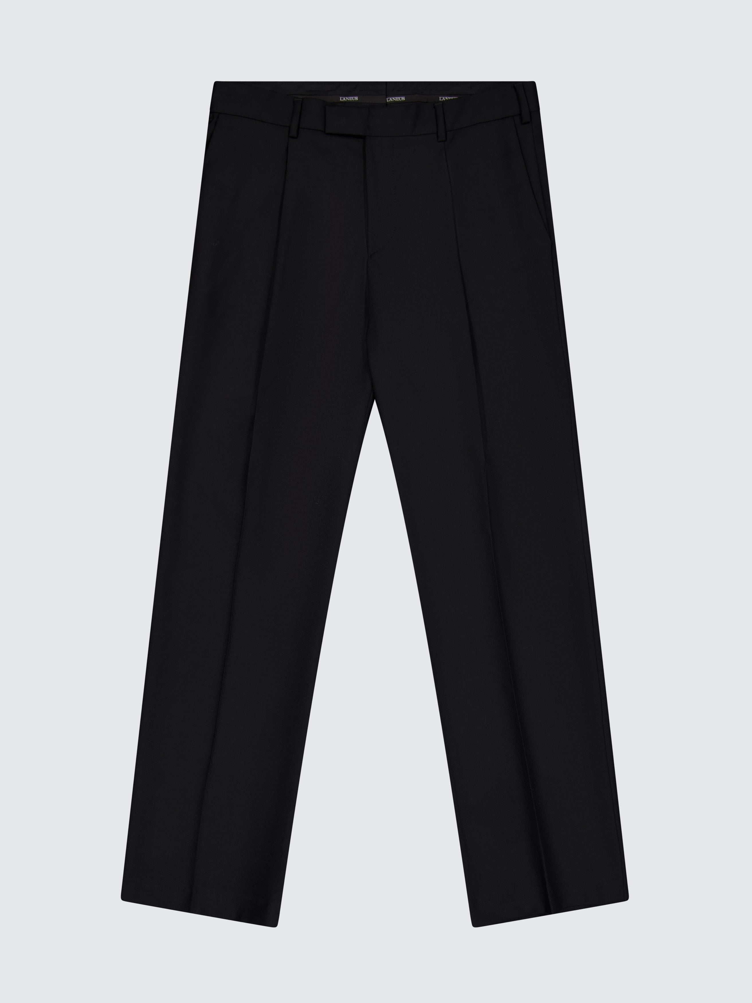 Single Pence Wool Cigarette Trousers