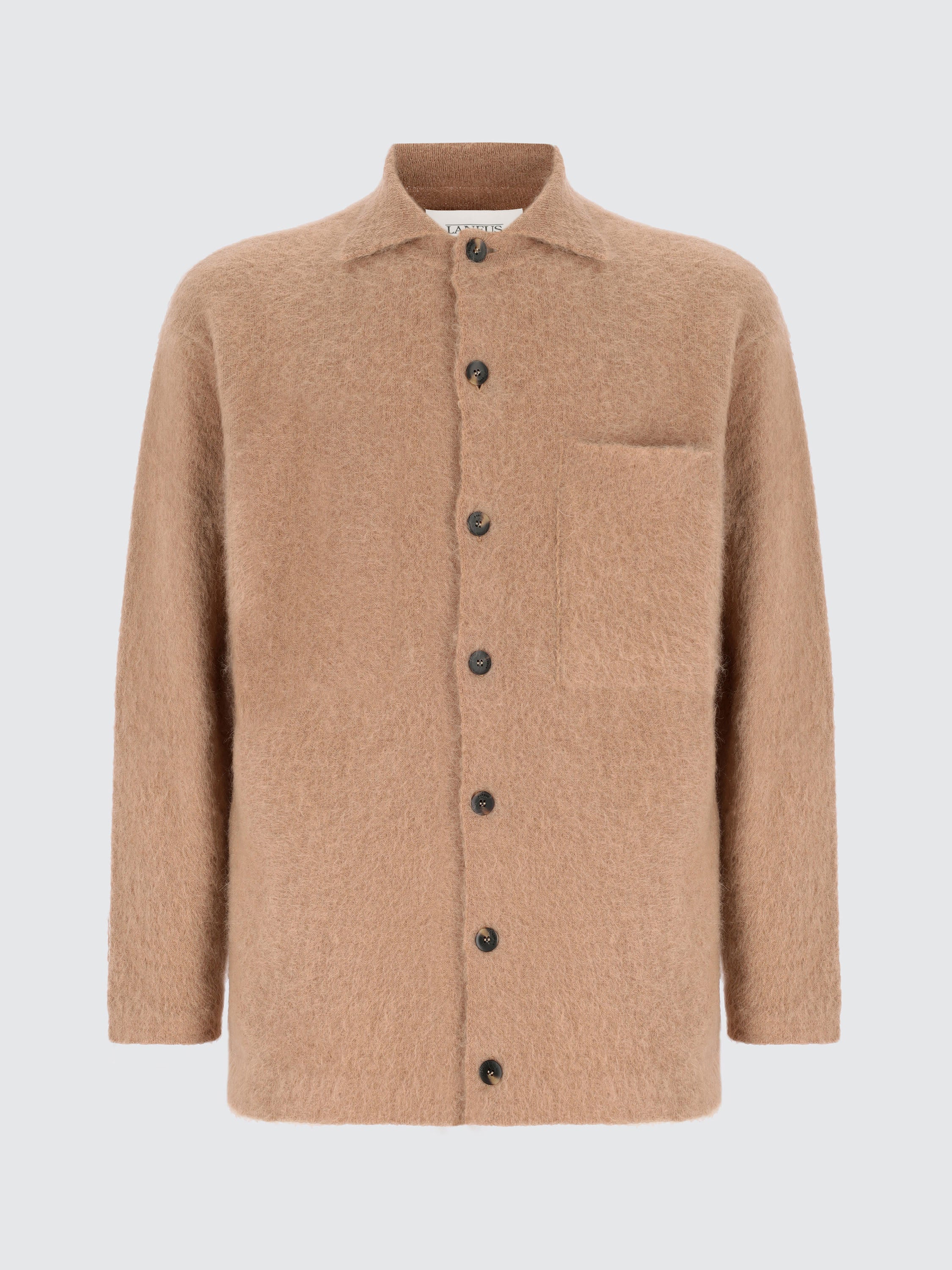 Oversized Mohair Wool Shirt