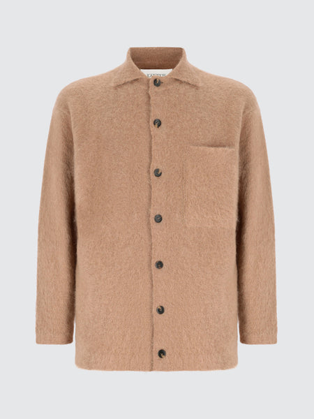 Oversized Mohair Wool Shirt