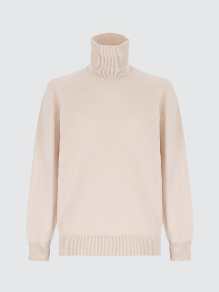 Merino Wool Turtleneck Sweater