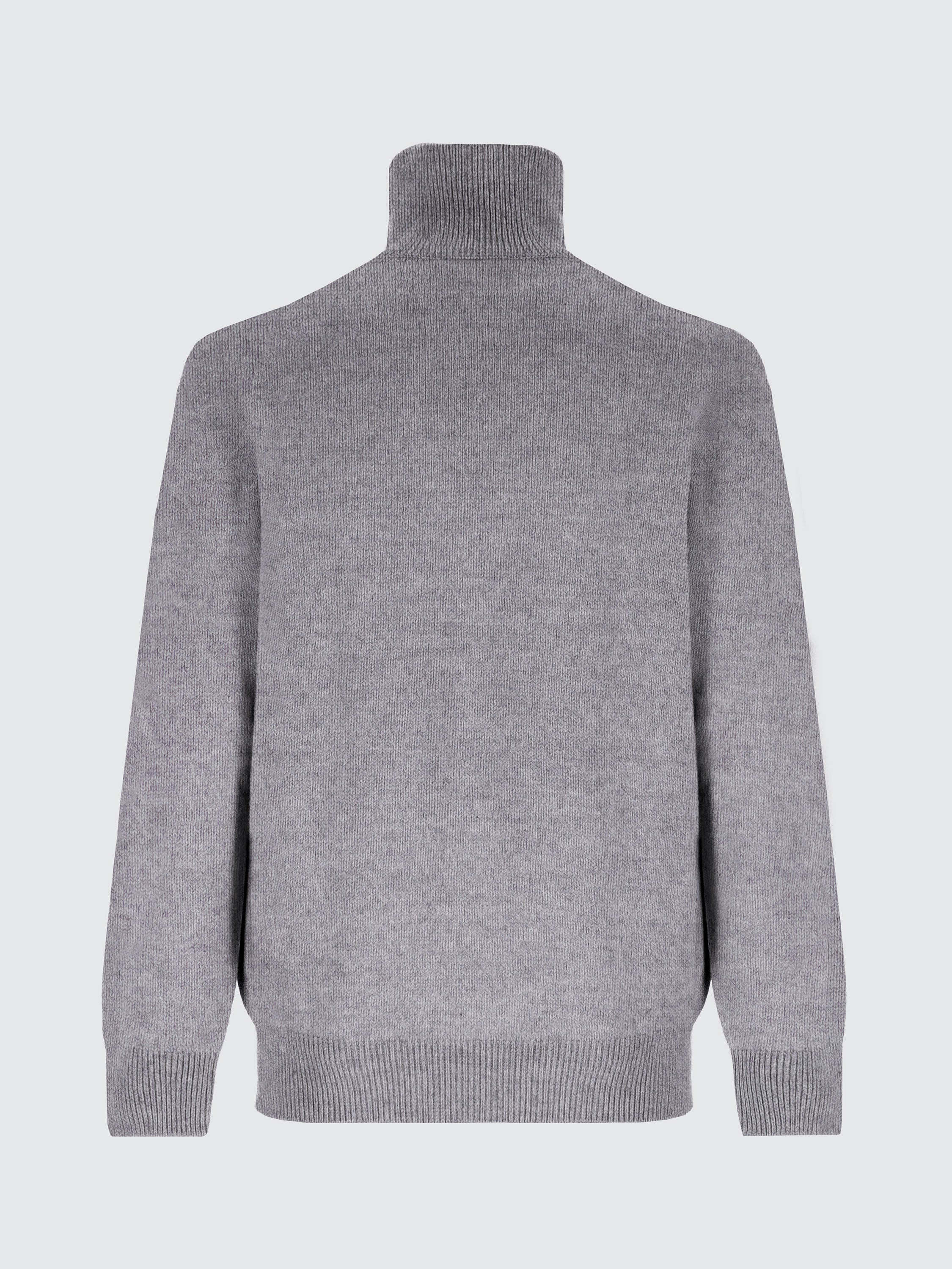 Merino Wool Turtleneck Sweater