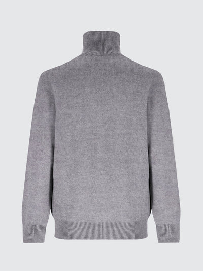 Maglia Dolcevita In Lana Merino