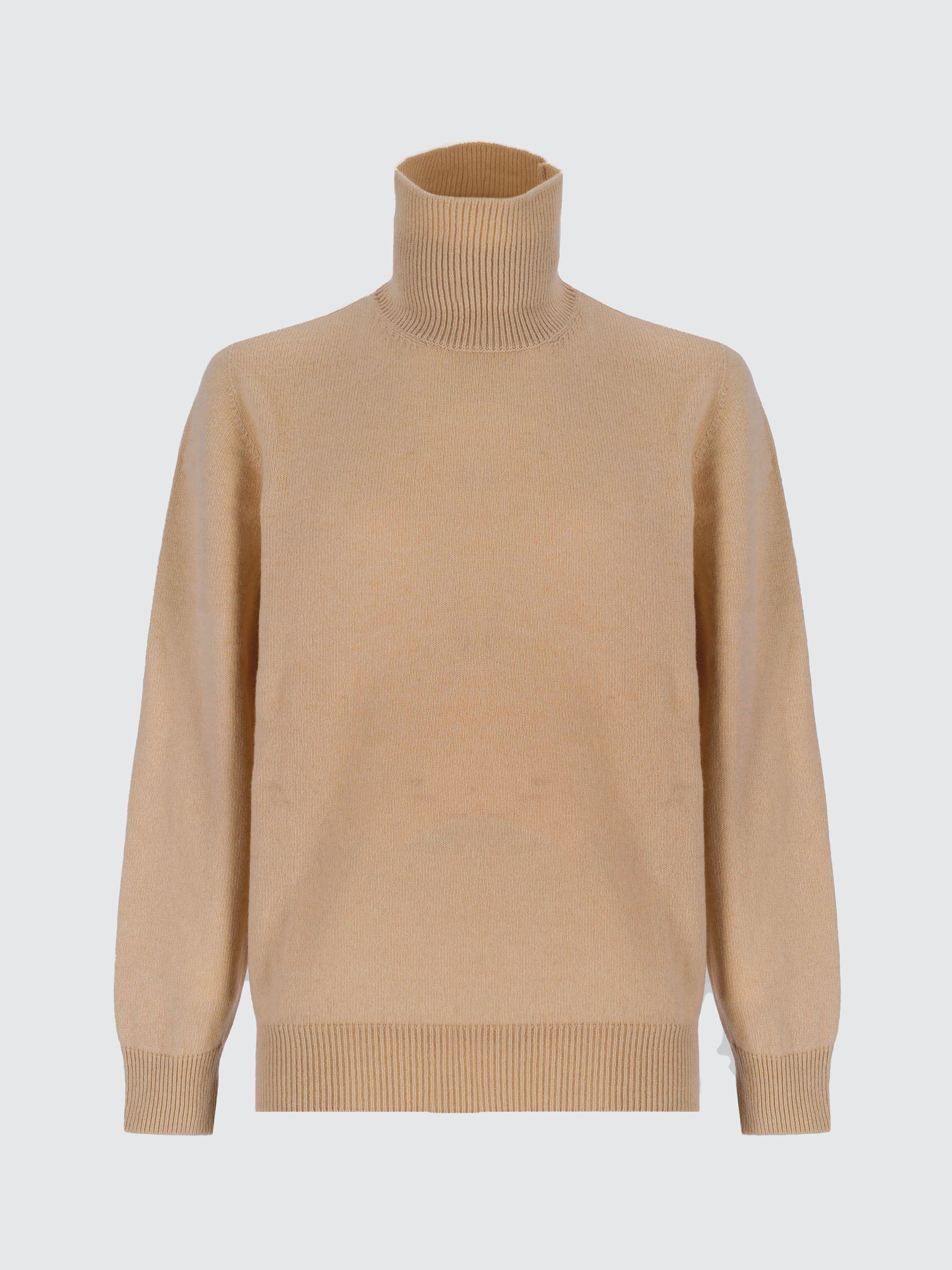Maglia Dolcevita In Lana Merino