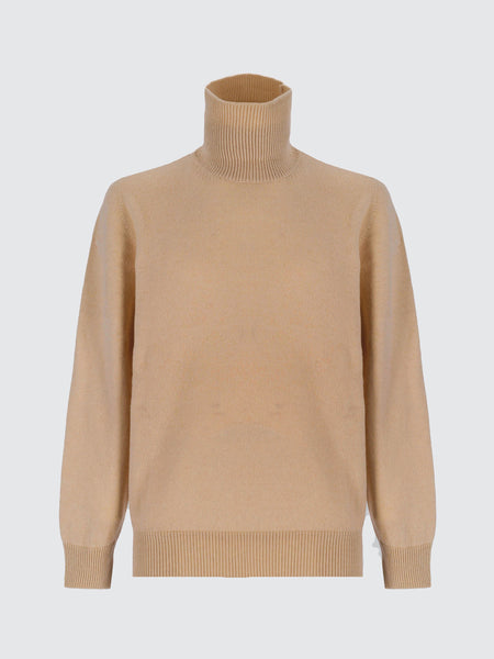 Merino Wool Turtleneck Sweater