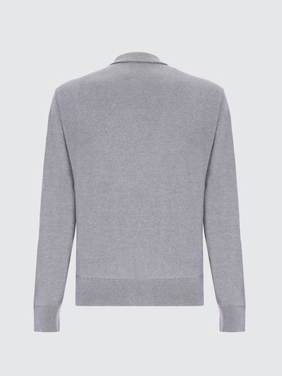 Polo Manica Lunga In Misto Lana Cashmere