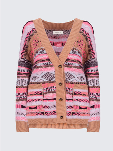 Cardigan Fantasia “Laneus” Jacquard