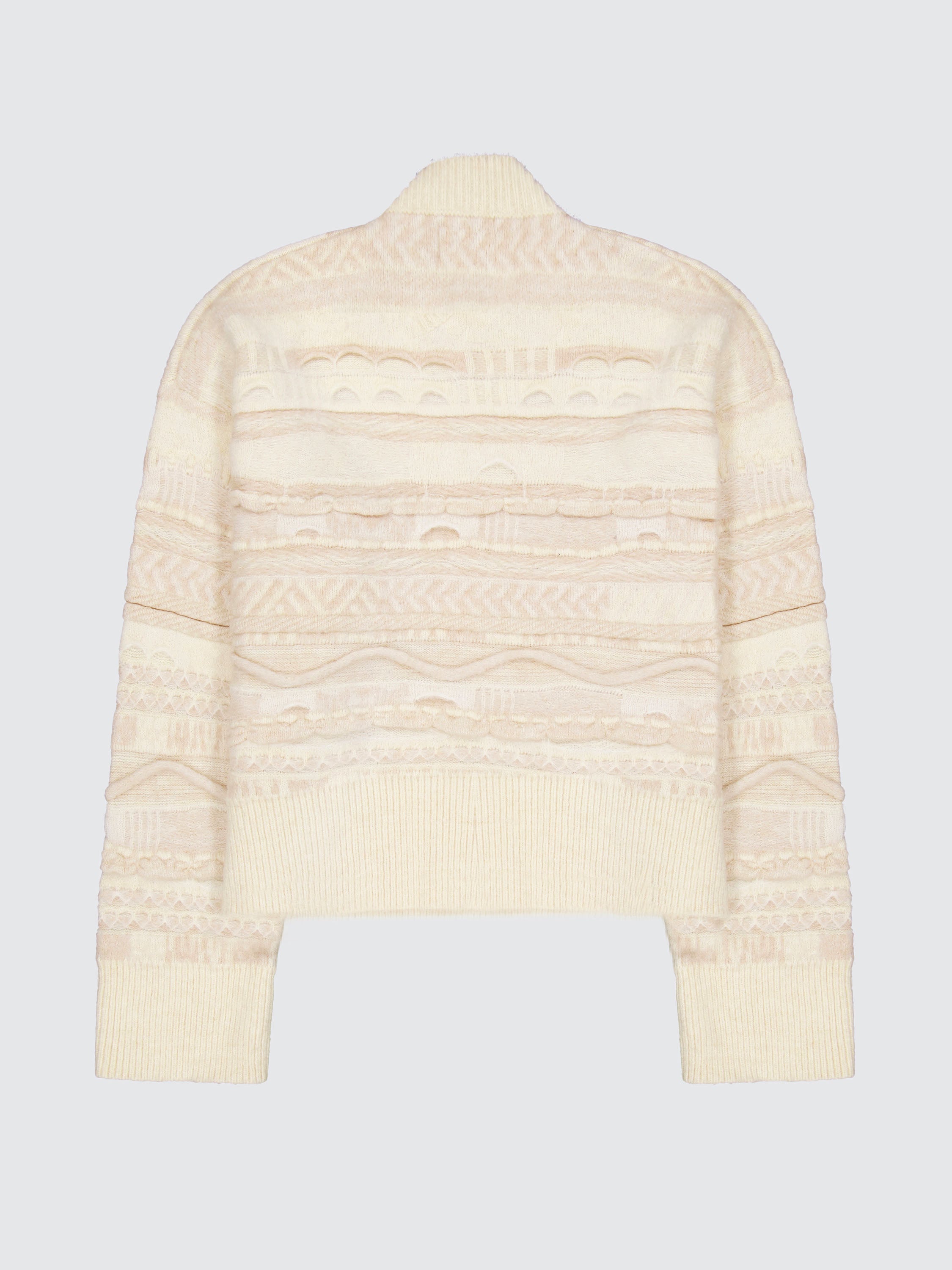 Jacquard Crewneck Sweater