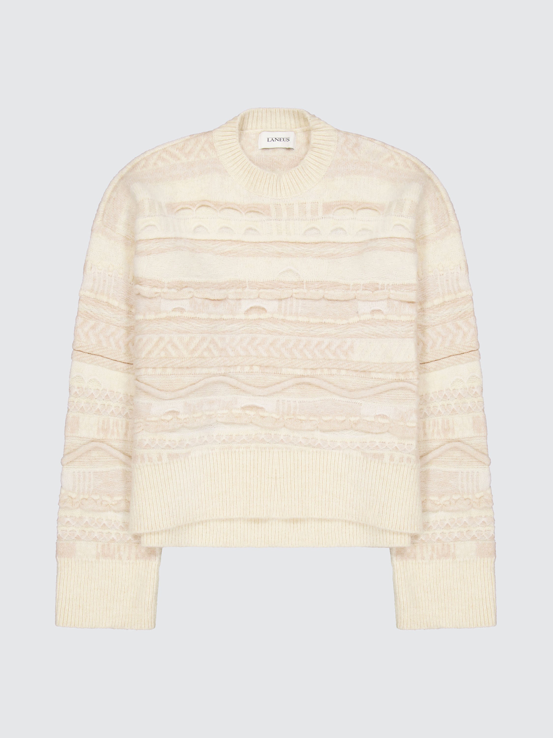 Jacquard Crewneck Sweater