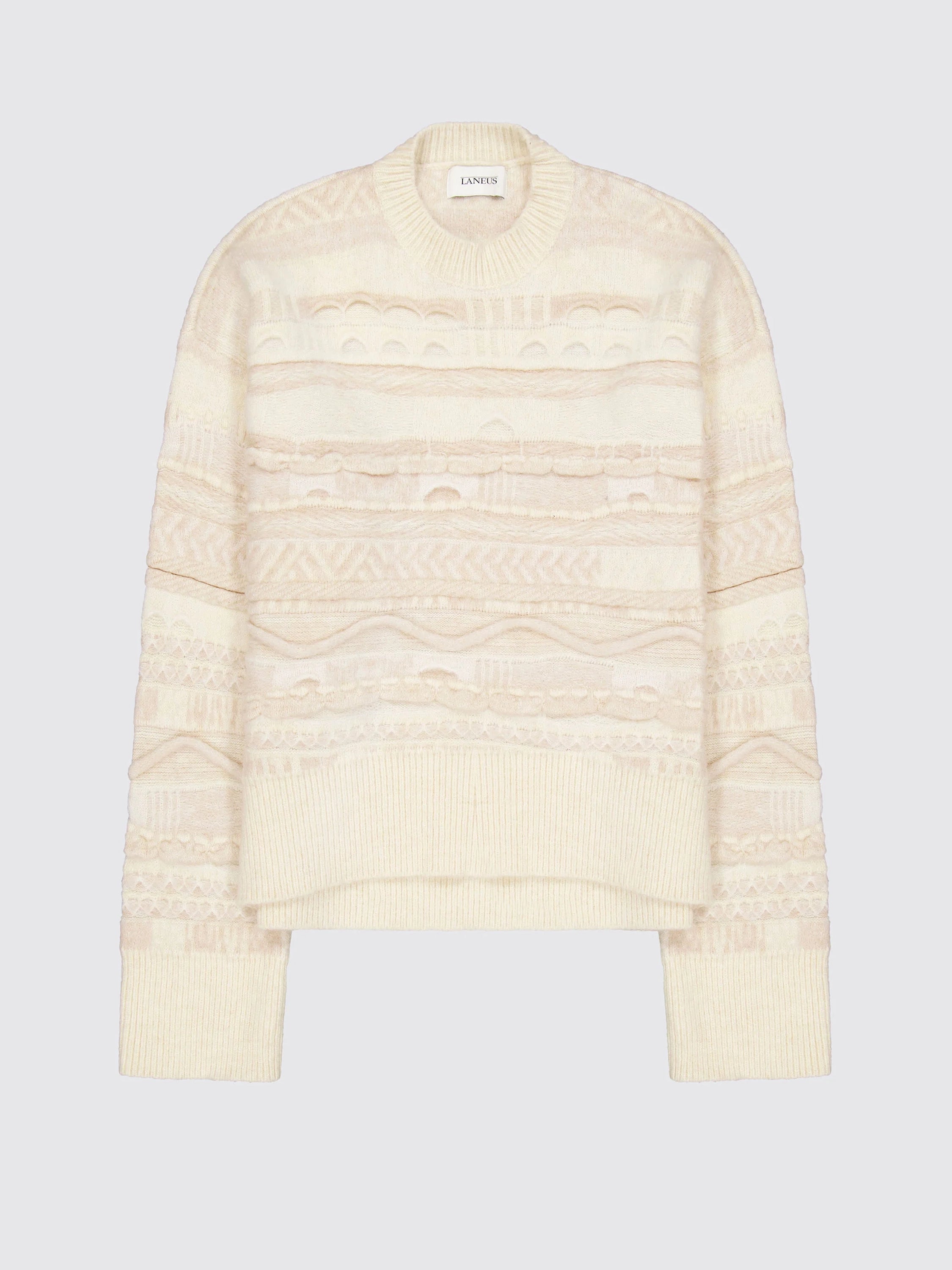 Jacquard Crewneck Sweater