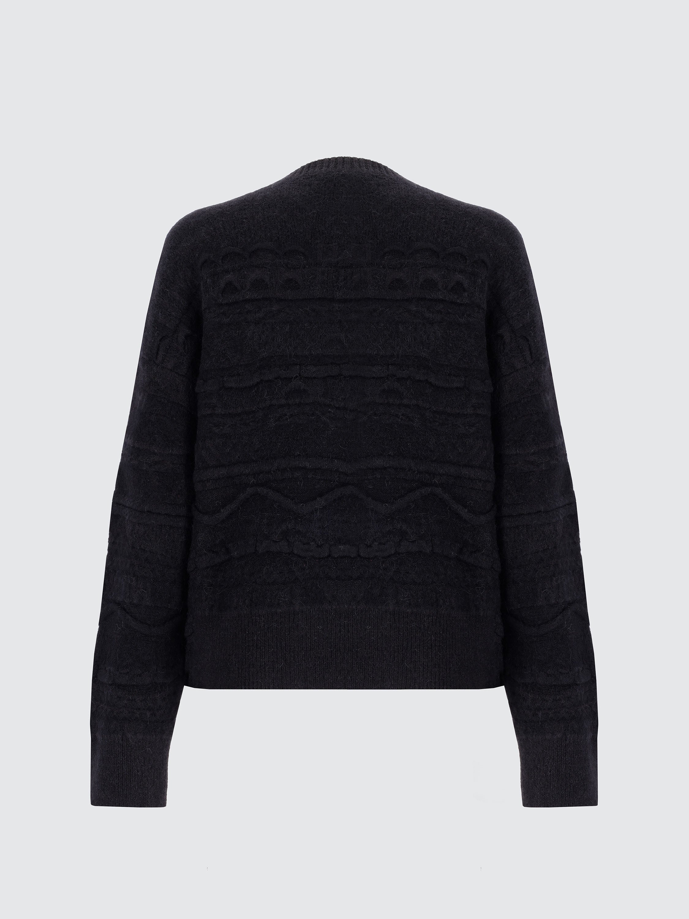 Jacquard Crewneck Sweater