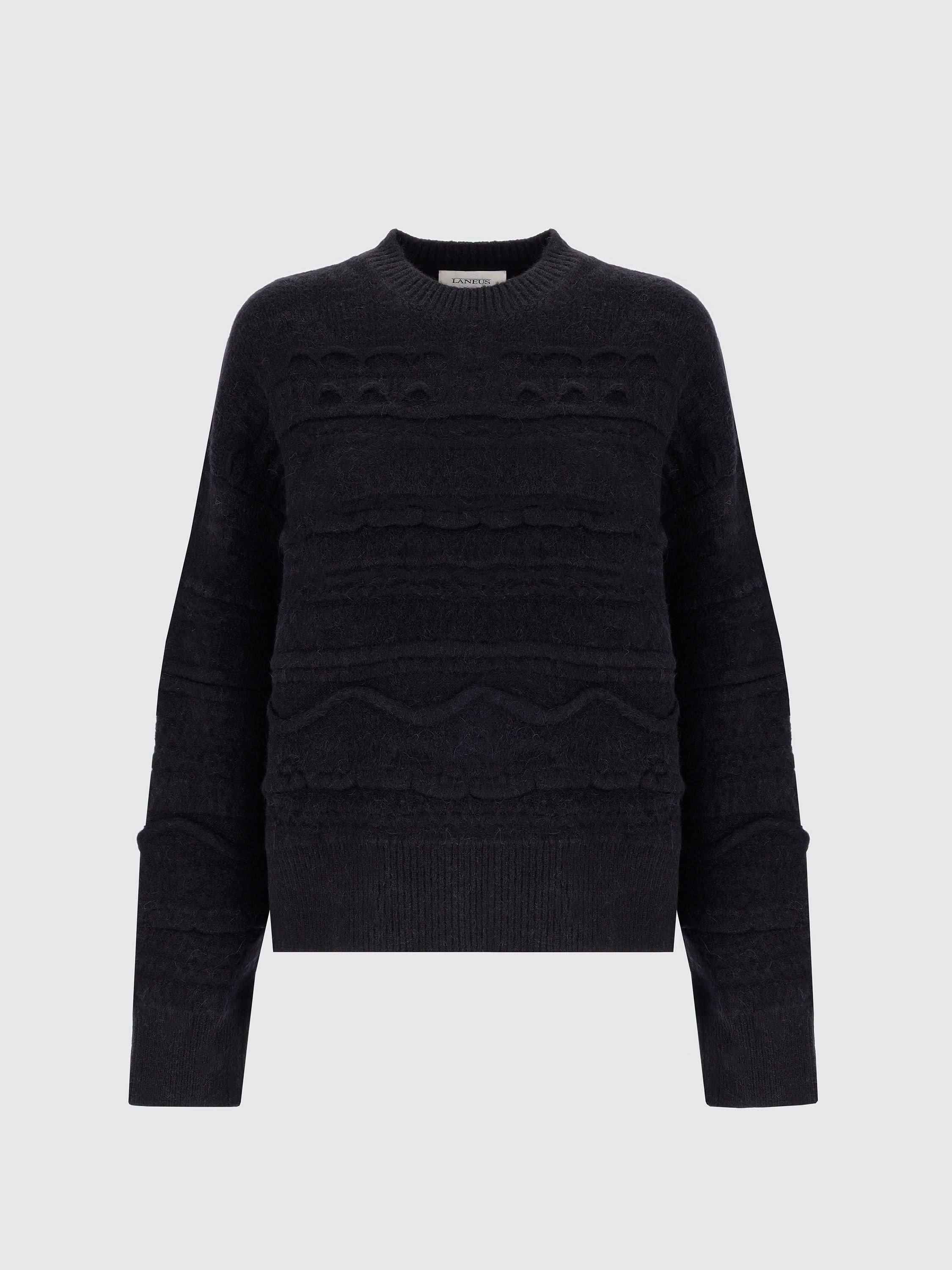 Jacquard Crewneck Sweater