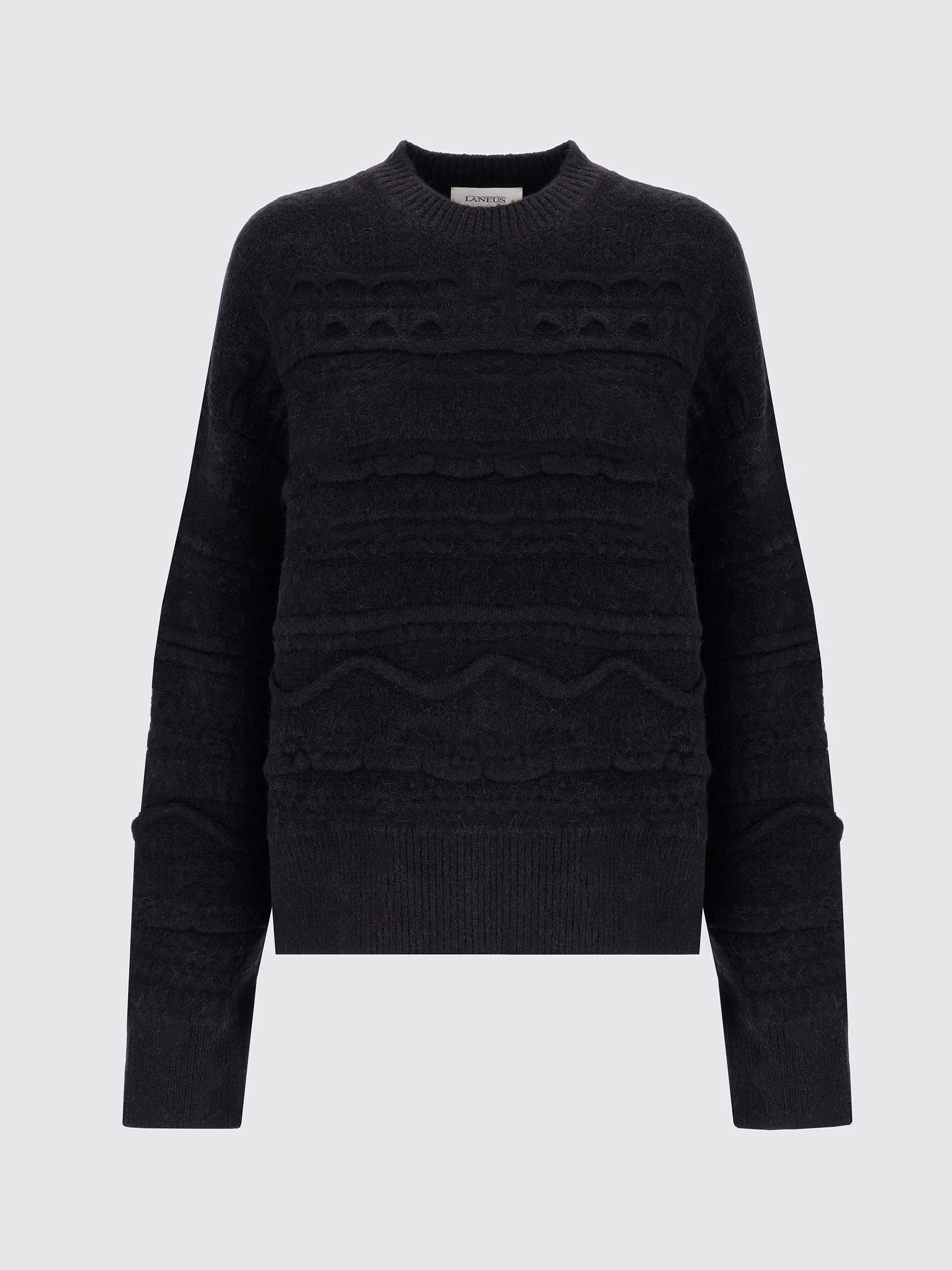 Jacquard Crewneck Sweater