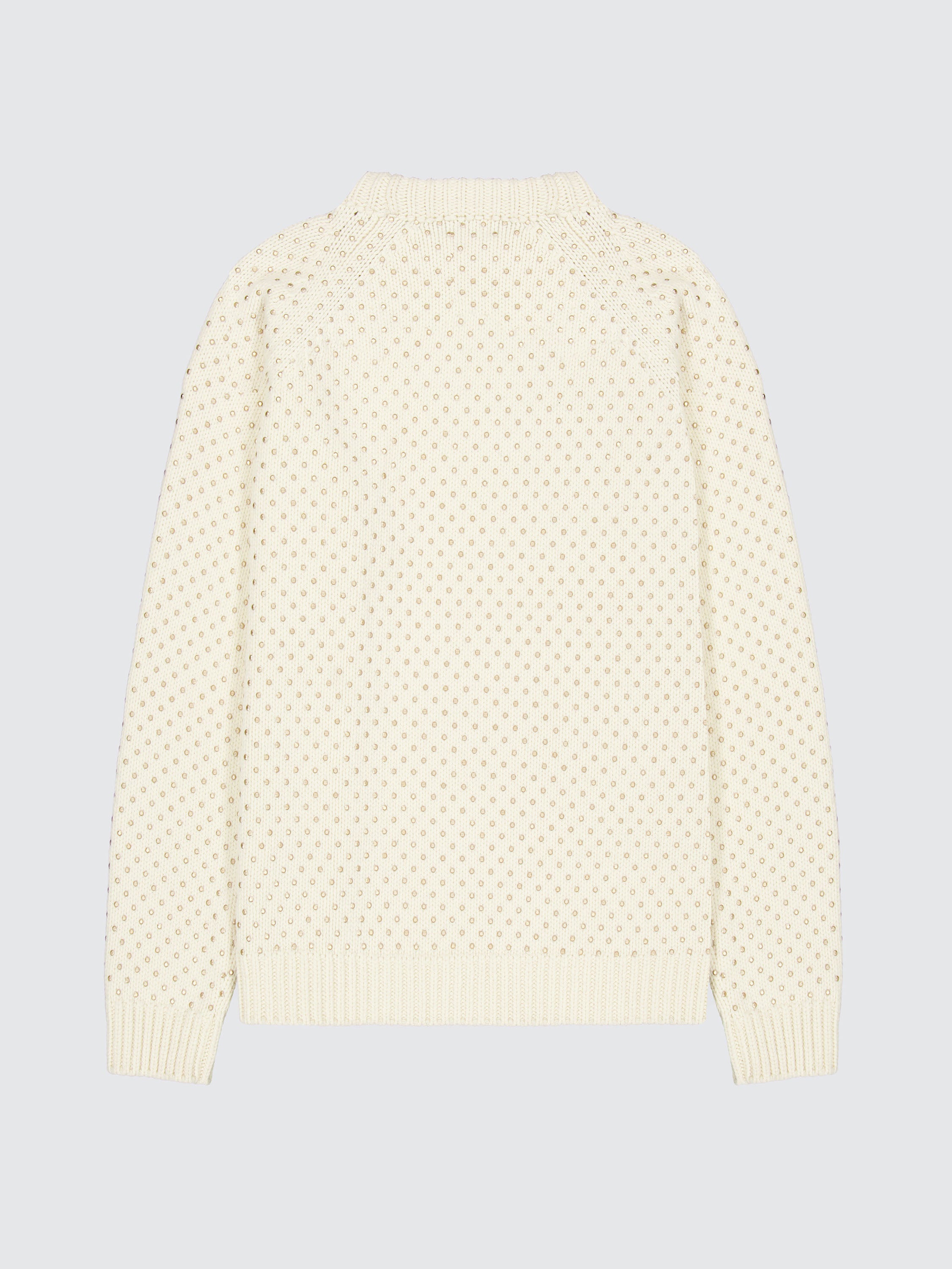 Hotfix Crystal Crewneck Sweater