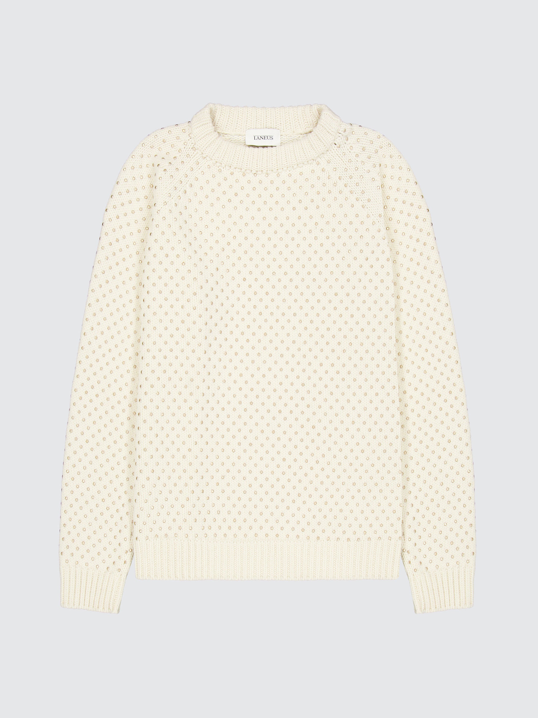 Hotfix Crystal Crewneck Sweater