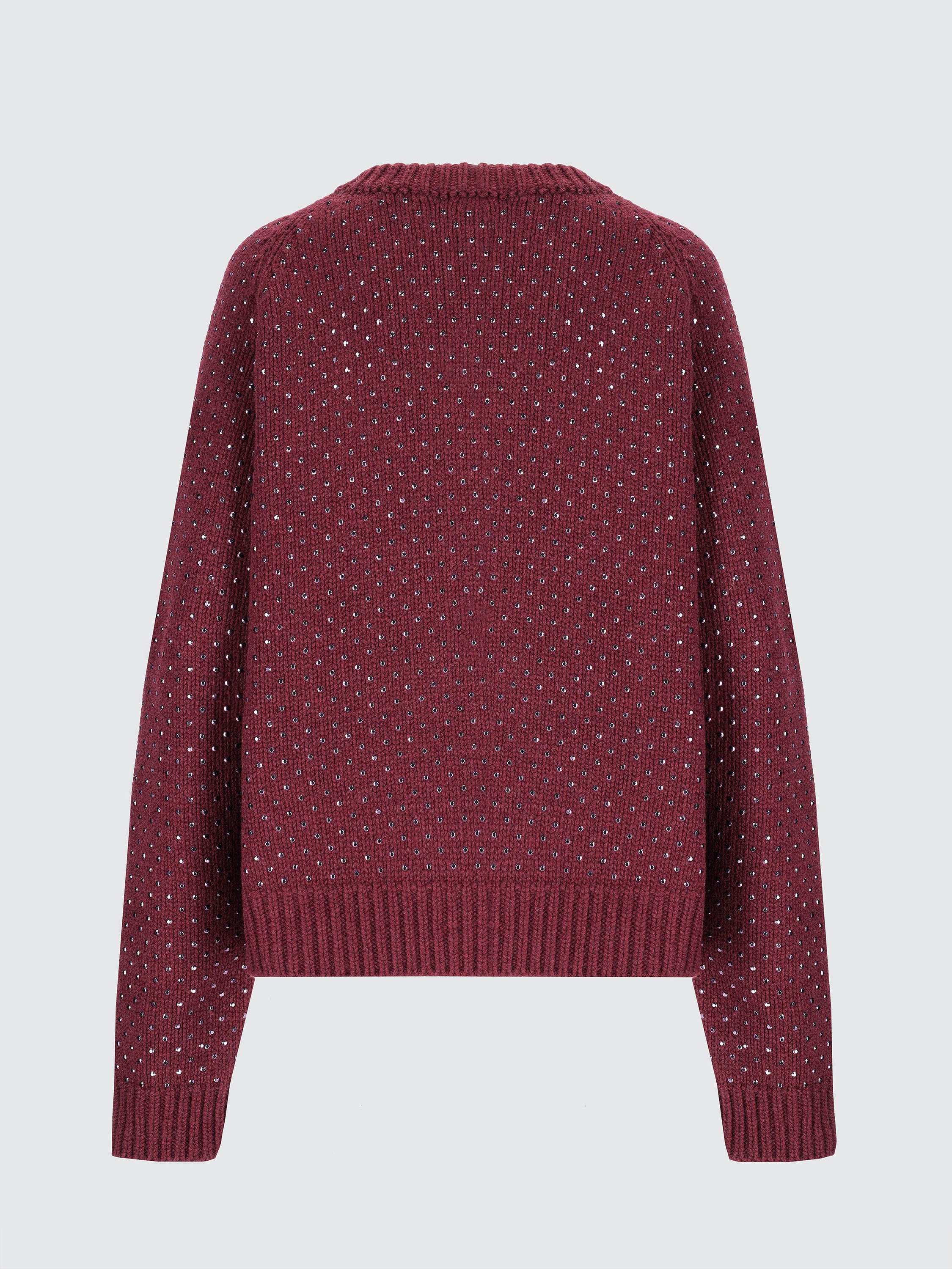 Hotfix Crystal Crewneck Sweater