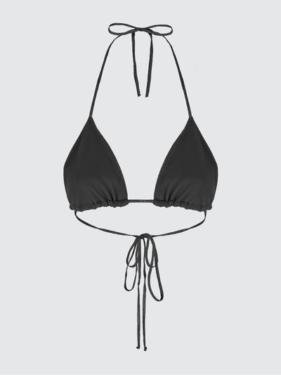 Top Triangolo In Lurex
