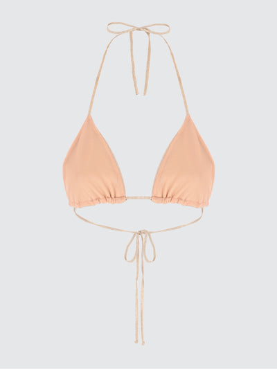 Top Triangolo In Lurex