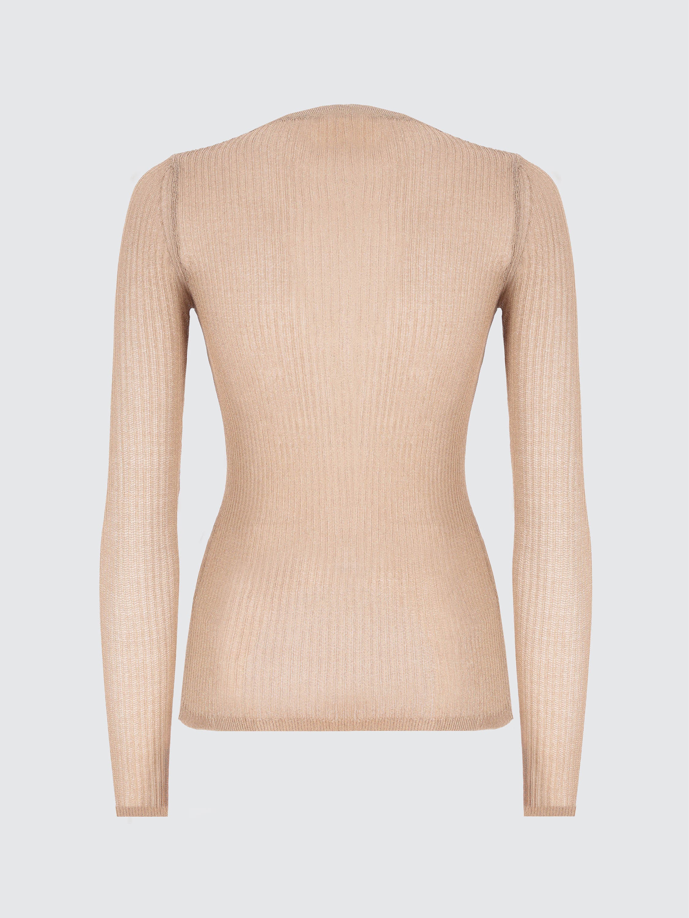 Lurex Buttoned Sweater