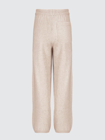 Pantalone Stile Tuta In Cashmere E Seta