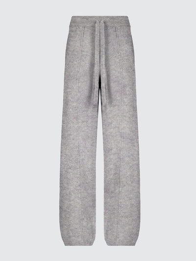 Pantalone Stile Tuta In Cashmere E Seta