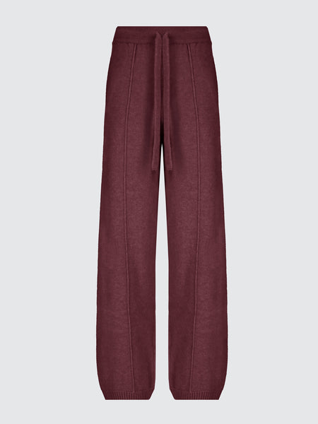 Pantalone Stile Tuta In Cashmere E Seta