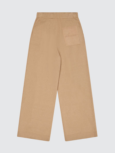 Pantalone Mono Pence In Lana Merino E Cashmere