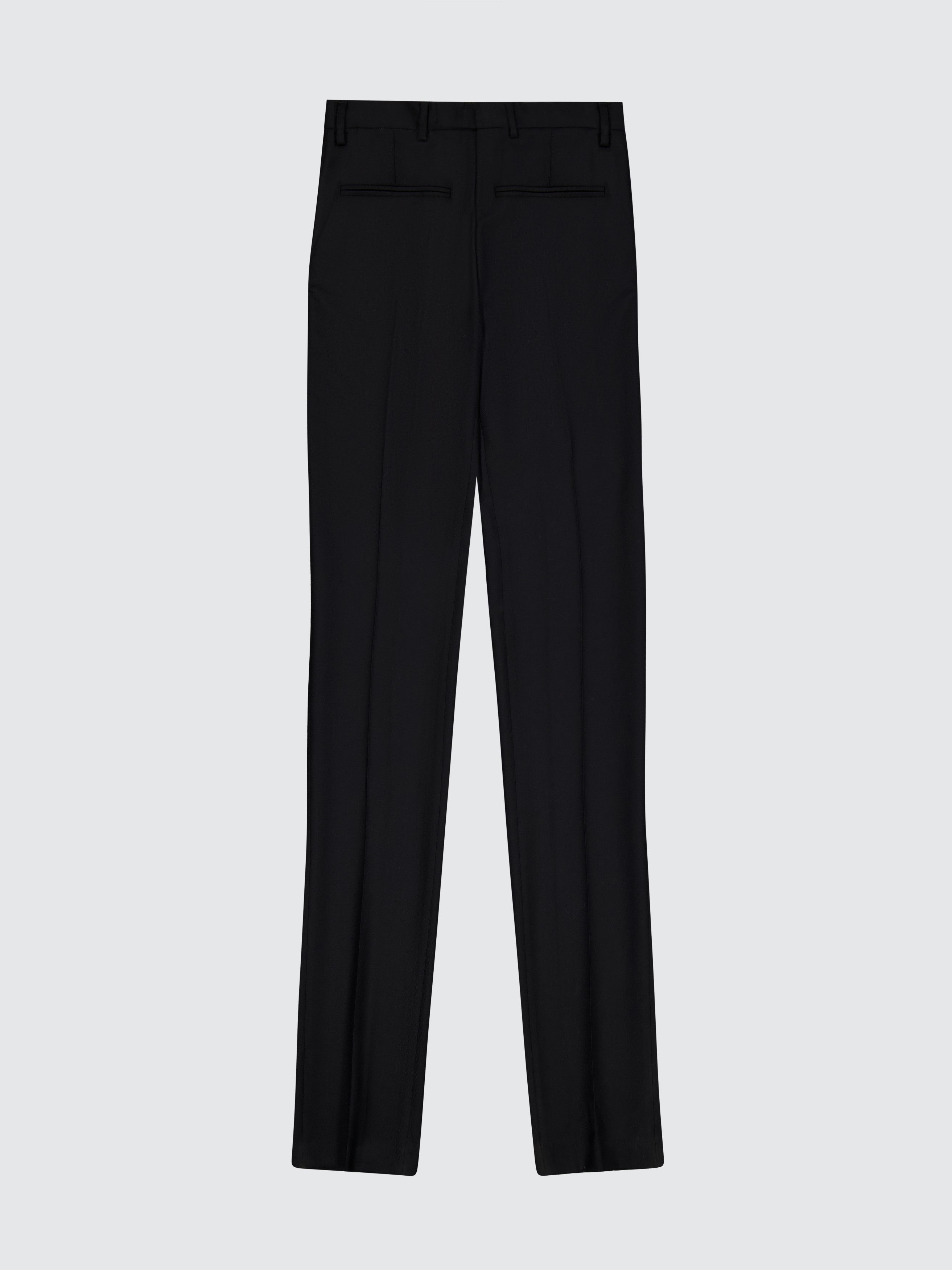 Wool Cigarette Pants