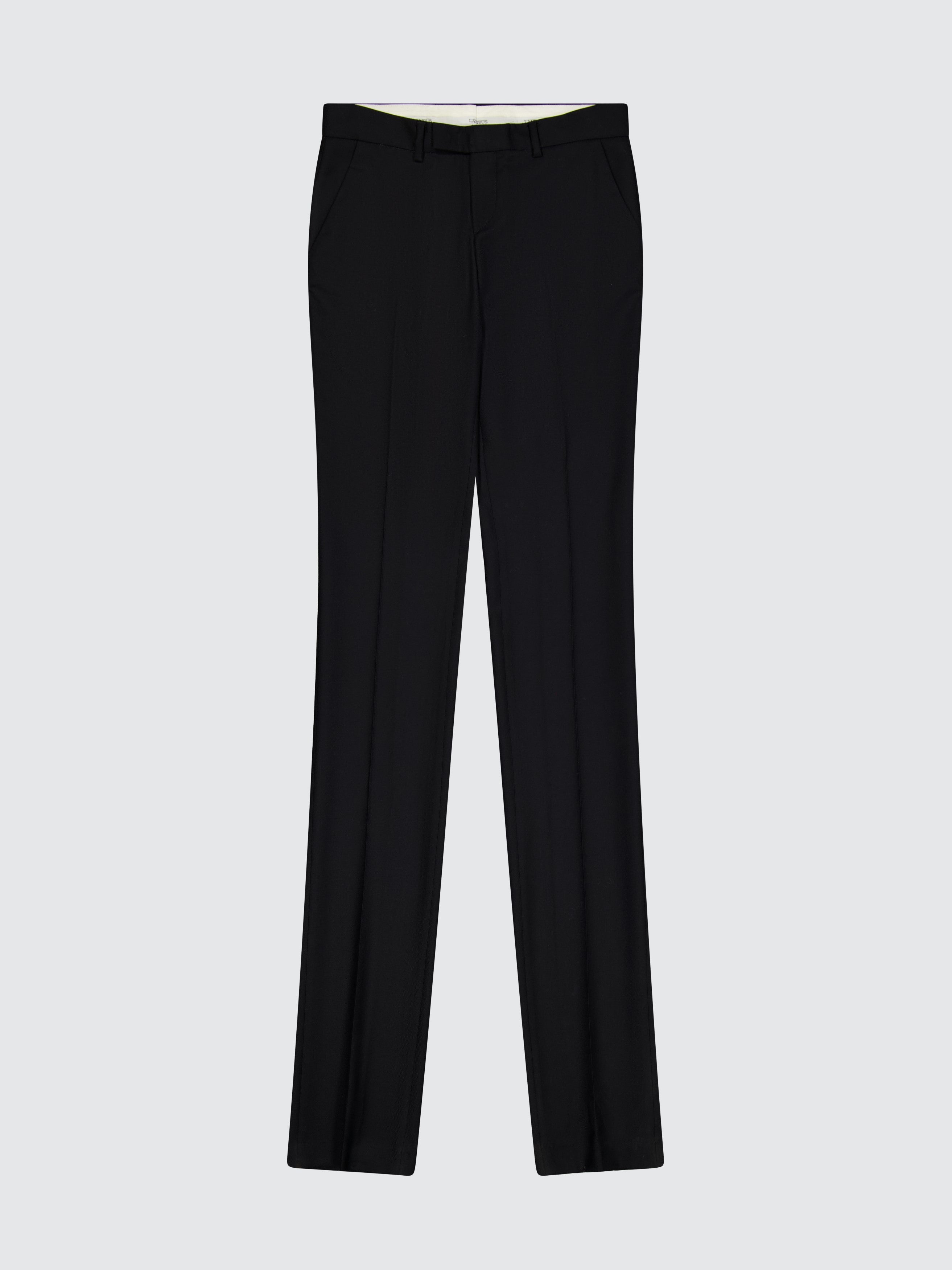 Wool Cigarette Pants