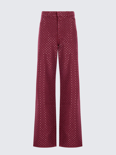 Pantalone Baggy Con Hotfix Crystal