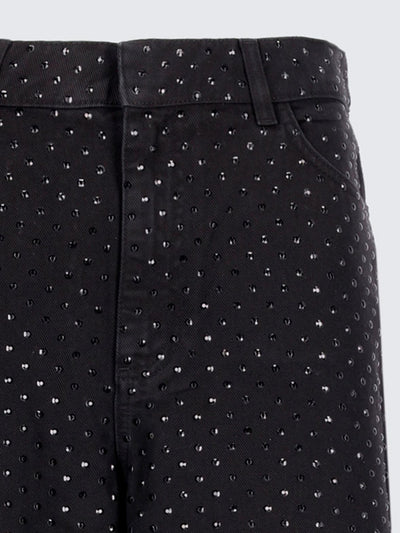 Pantalone Baggy Con Hotfix Crystal