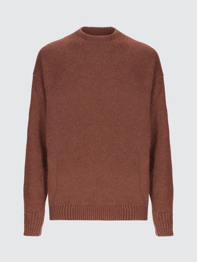 Maglia girocollo in cashmere Sense