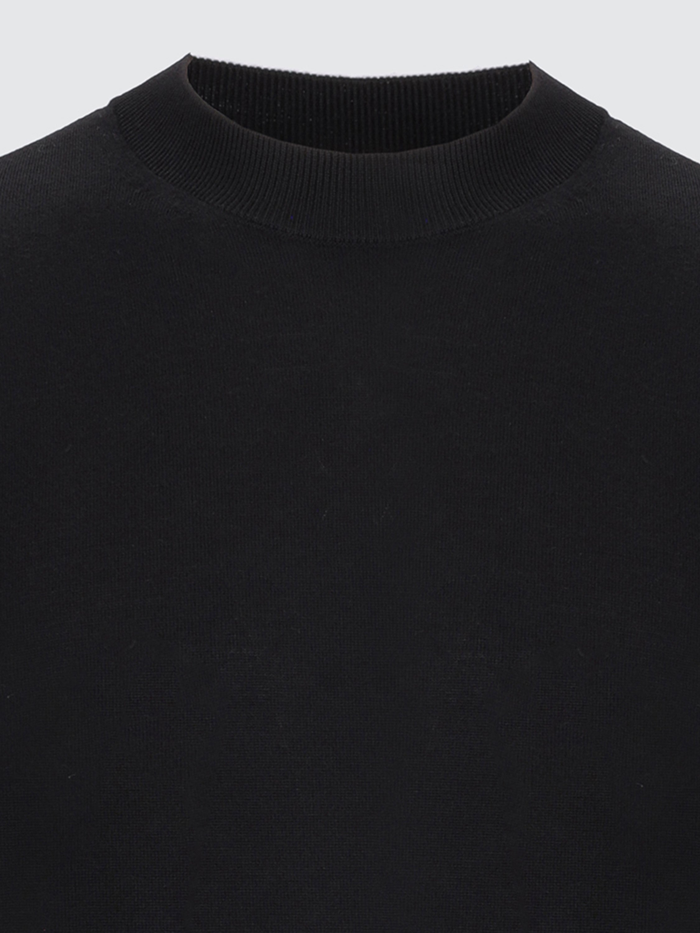 Maglia girocollo in lana e cashmere