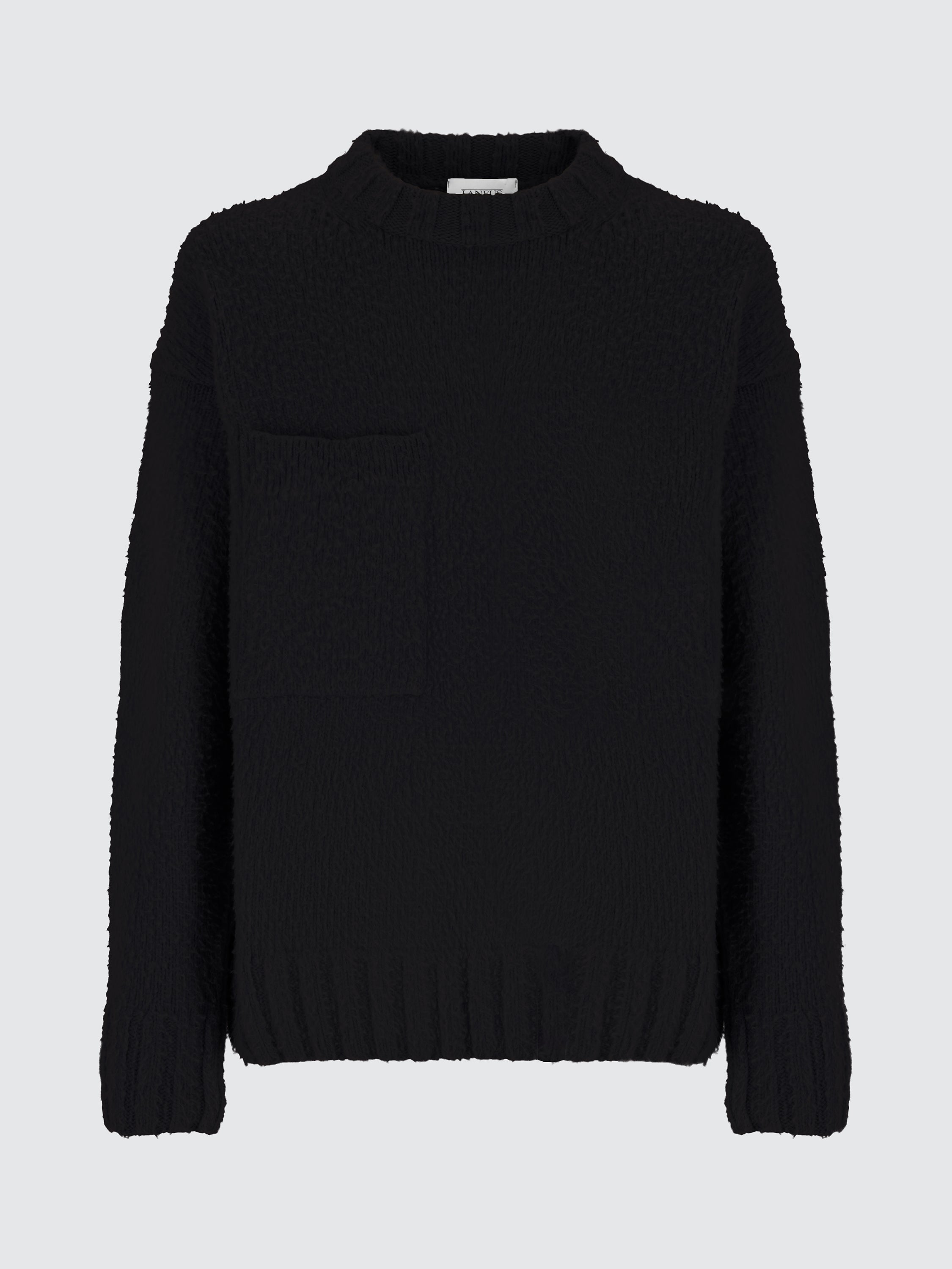 Crew-neck wool jumper