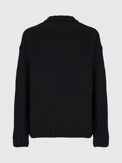 Crew-neck wool jumper