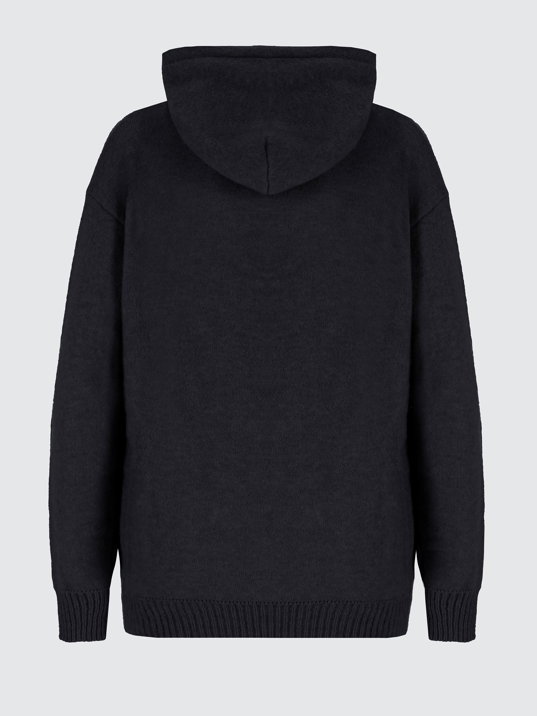 Hoodie in cashmere Sense