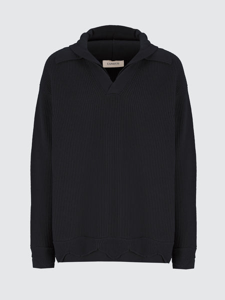 Hoddie scollo a V double edge
