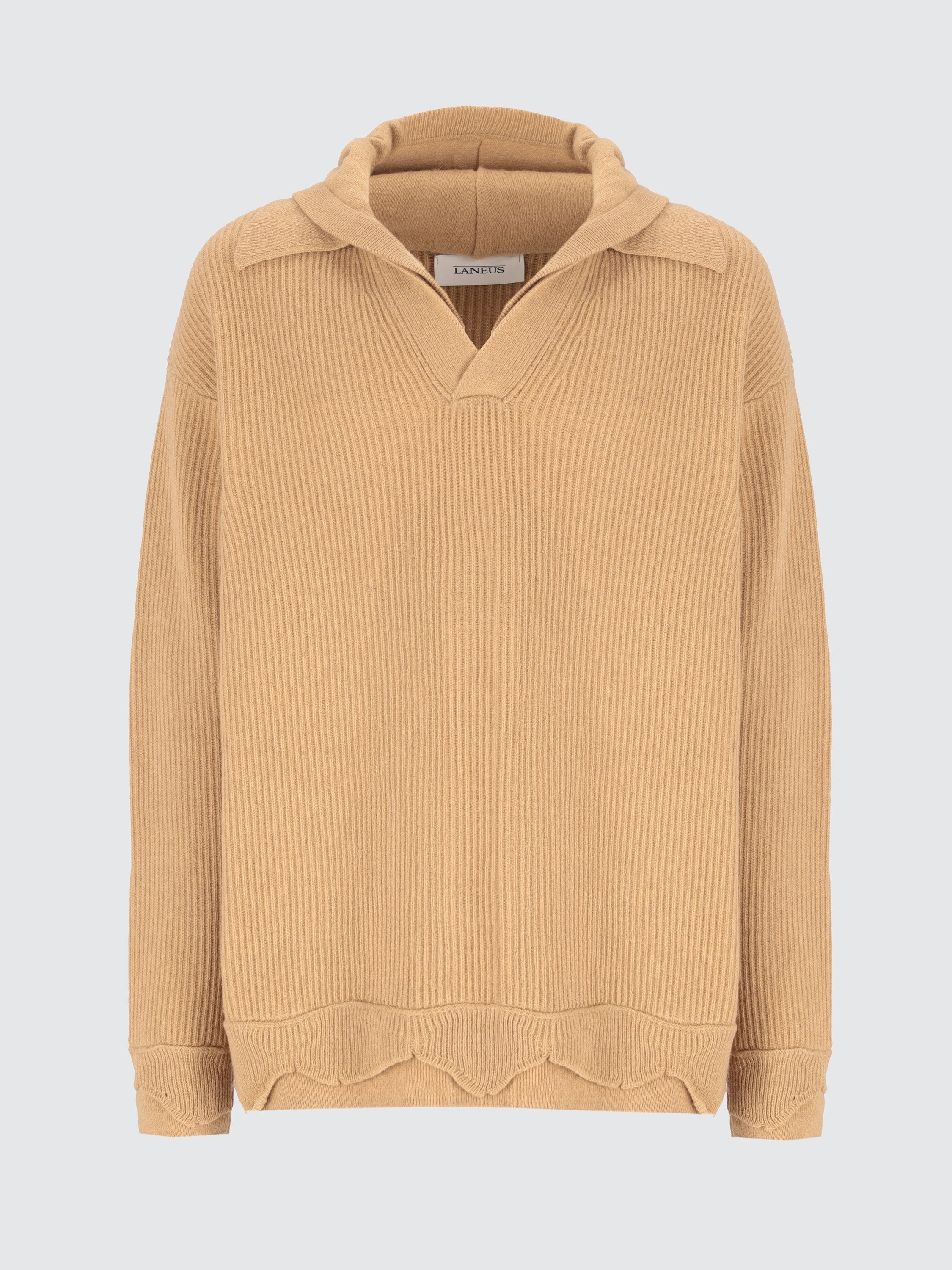 Hoddie scollo a V double edge